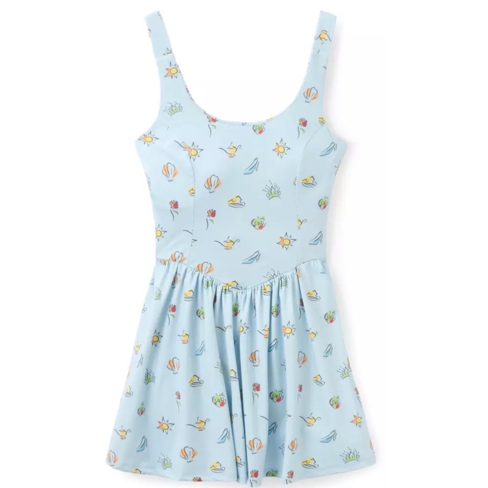 Disney Parks Her Universe Princess Athletic Active Dress Small Skort Tank